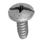 Tag & License Plate Bolts / Fasteners Round Phillips / Slotted Combo Steel