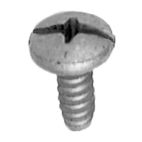 Tag & License Plate Bolts / Fasteners Round Phillips / Slotted Combo Steel