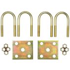 Leaf Spring U Bolt Kit - Utility Trailer Round