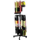 Display Rack, Snowbrushes & Ice Scrappers Winter Care Assortment
