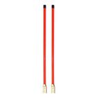 Fluorescent Orange Marker Kit, Bolt-On Base, 28 in
