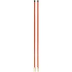 Fluorescent Orange Marker Kit, Bolt-On Base, 48 in
