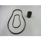 Maserati GranTurismo Quattroporte oil filter & serpentine belts service kit #395