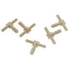 Vacuum Hose Connector - Universal Tee Outlet Sizes - A= 3/16 in. B= 3/16 in. C= 1/4 in.