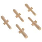 Vacuum Hose Connector - Universal Straight Outlet Sizes - A= 1/4 in. B= 3/16 in.