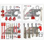 Body Repair Pulling System Pulling Package Deluxe Chain & Clamp Accessory Package