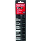 CRAFTSMAN  6-Piece 3/8-in Drive Set Hex Bit Standard (SAE) Driver Socket Set