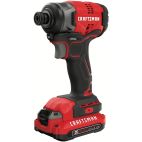 CRAFTSMAN V20 20-volt Max Variable Speed Brushless Cordless Impact Driver (1-Battery Included)