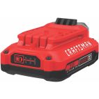 CRAFTSMAN V20 20-Volt Max 2 Amp-Hour Lithium Power Tool Battery