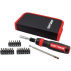 CRAFTSMAN  26-Piece Bi-material Handle Ratcheting Set Multi-bit Screwdriver Set