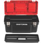 CRAFTSMAN 16-in Red Plastic Lockable Tool Box