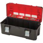 CRAFTSMAN PRO 26-in Red Plastic Lockable Tool Box