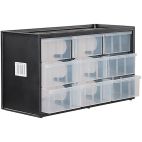 CRAFTSMAN Bin System 9-Compartment Plastic Small Parts Organizer