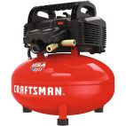 CRAFTSMAN 6-Gallon Single Stage Portable Electric Pancake Air Compressor