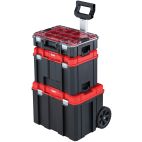 CRAFTSMAN VERSASTACK 17.126-in Plastic; Metal Wheels Lockable Tool Box