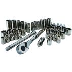 CM 51PC GUNMETAL MECHANICS TOOL SET
