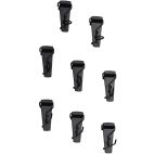 CRAFTSMAN VersaTrack 8-Piece 5-in Black Steel Multipurpose Hook