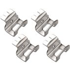 CRAFTSMAN VersaTrack 4-Piece 0.7-in Silver Steel Multipurpose Hook