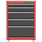 CRAFTSMAN Steel Freestanding Garage Cabinet in Red (26.5-in W x 35.7-in H x 18-in D)