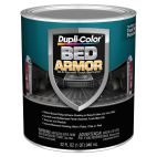Duplicolor Paint Bed Armor TruckBed Coating, Satin, Black, BAQ2010 Bed Armor Quart, 32 OZ