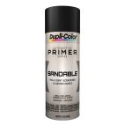 Duplicolor Paint Sandable Primer, Black Hot Rod, DAP1698 Black Hot Rod, 12 OZ