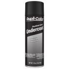 Duplicolor Paint Professional Rubberized Undercoat, Black, UC101 Rubber Undercoat, 16 OZ