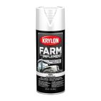 Krylon Farm & Implement Paint, High Gloss, White, 1937 Gloss White, 12 OZ