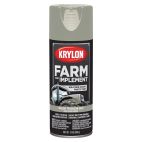 Krylon Farm & Implement Paint, High Gloss, Massey Furguson Gray, 1938 Massey Ferg Gray, 12 OZ