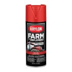Krylon Farm & Implement Paint, High Gloss, Ford Red, 1941 Ford Red, 12 OZ