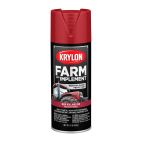 Krylon Farm & Implement Paint, High Gloss, New Holland Red, 1947 New Holland Red, 12 OZ