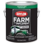 Krylon Farm & Implement Brush On Paint, High Gloss, John Deere Green, 1966 John Deere Green, 128 OZ