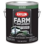 Krylon Farm & Implement Brush On Paint, High Gloss, Oliver Green, 1979 Oliver Green, 128 OZ