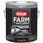 Krylon Farm & Implement Brush On Paint, Sandable Gray Primer, 1981 Sandable GRY Primer, 128 OZ