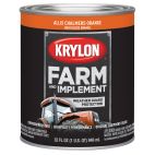 Krylon Farm & Implement Brush On Paint, High Gloss, Allis Chalmers Orange, 2030 Allis Chalmers Orng, 32 OZ