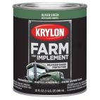 Krylon Farm & Implement Brush On Paint, High Gloss, Oliver Green, 2036 Oliver Green, 32 OZ