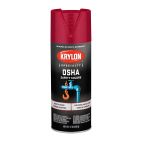 Krylon OSHA Colors, Gloss, Safety Red, 2116 Safety Red, 12 OZ