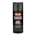 Krylon Fusion All-In-One, Gloss, Black, 2702 Gloss Black, 12 OZ