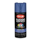 Krylon Fusion All-In-One, Gloss, Blue Hyacinth, 2703 Gloss Blue Hyacinth, 12 OZ