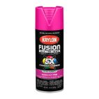 Krylon Fusion All-In-One, Gloss, Hot Pink, 2708 Gloss Hot Pink, 12 OZ