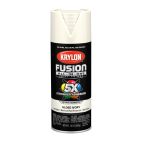 Krylon Fusion All-In-One, Gloss, Ivory, 2711 Gloss Ivory, 12 OZ