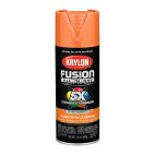 Krylon Fusion All-In-One, Gloss, Popsicle Orange, 2718 Gloss Popsicle ORG, 12 OZ