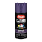 Krylon Fusion All-In-One, Gloss, Purple, 2719 Gloss Purple, 12 OZ