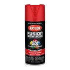 Krylon Fusion All-In-One, Gloss, Red Pepper, 2720 Gloss Red Pepper, 12 OZ