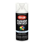 Krylon Fusion All-In-One, Satin, Clear, 2735 Satin Clear, 12 OZ