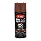 Krylon Fusion All-In-One, Satin, ESPresso, 2738 Satin Espresso, 12 OZ