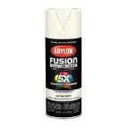Krylon Fusion All-In-One, Satin, Ivory, 2739 Satin Ivory, 12 OZ