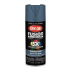 Krylon Fusion All-In-One, Matte, Ink Blue, 2758 Matte Ink Blue, 12 OZ