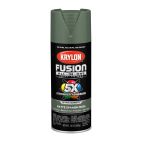 Krylon Fusion All-In-One, Matte, SPanish Moss, 2796 Matte Spanish Moss, 12 OZ