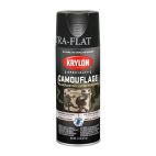 Krylon Camouflage Paint, Ultra Flat, Black, 4290 Black Camo, 11 OZ