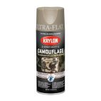 Krylon Camouflage Paint, Ultra Flat, Khaki, 4291 Khaki, 11 OZ
